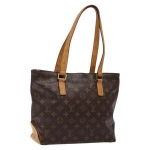 LOUIS VUITTON Monogram Cabas Piano Tote Bag M51148